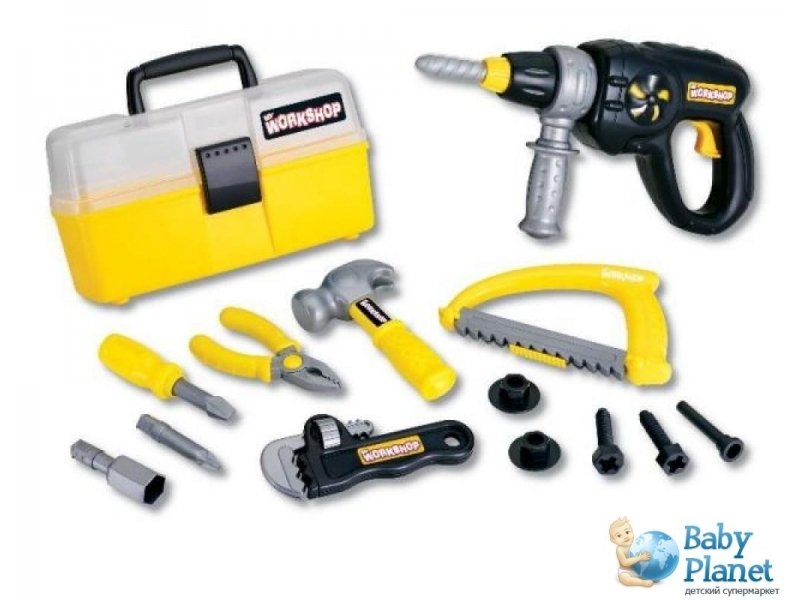 Набор инструментов Keenway, серия "Моя мастерская" (12761)