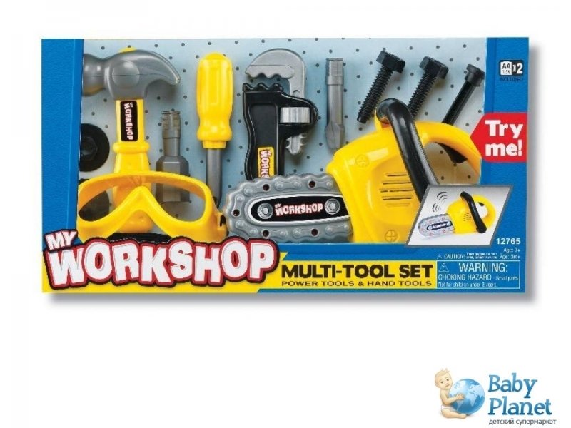 Набор инструментов Keenway, серия "Моя мастерская" (12765)