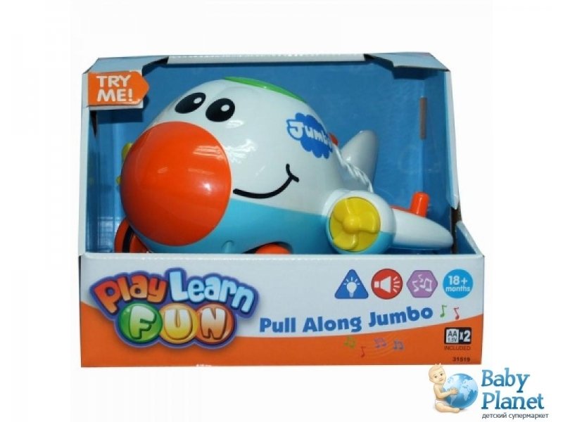 Каталка Keenway "Самолетик Джамбо" (31515)