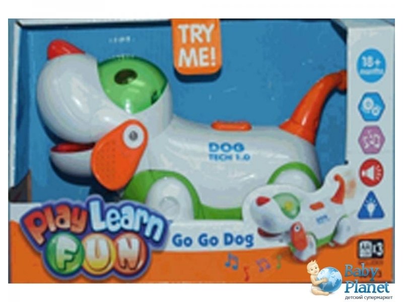 Интерактивная собачка Keenway "Go-Go" (32613)