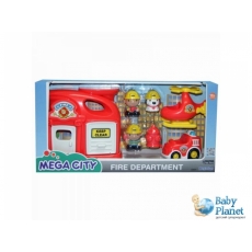 Игровой набор Keenway "Пожарная станция", серия "Мега сити" (32804)