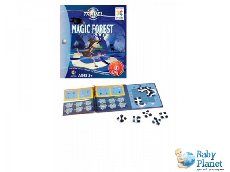 Дорожная магнитная игра Smart Games "Волшебный лес" (SGT 210	)