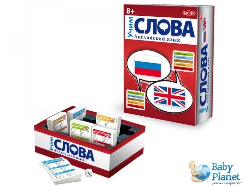 Настольная игра Tactic "Лексико - учим английский язык" (2702)