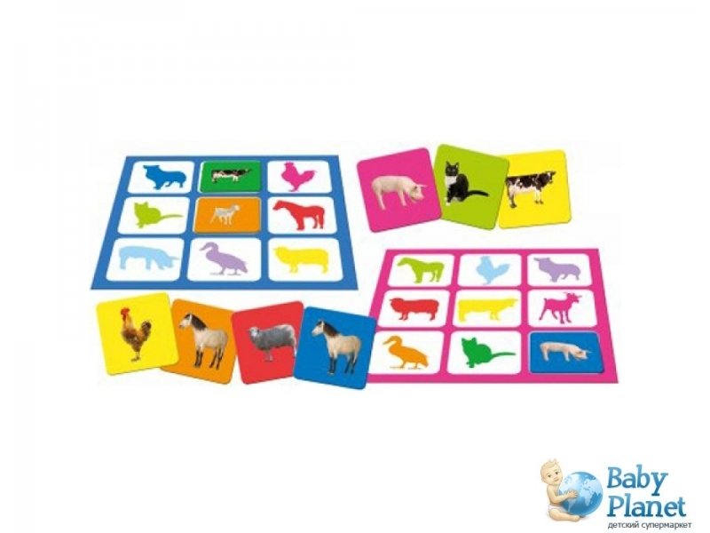 Настольная игра Tactic "Лото. Домашние животные" (40396)
