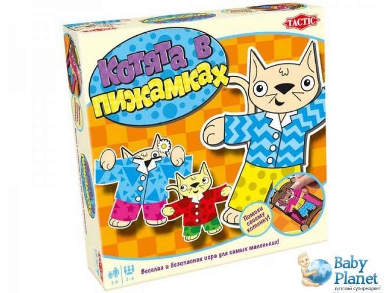 Настольная игра Tactic "Котята в пижаме" (40530)