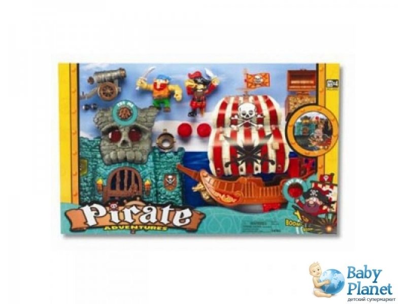 Игровой набор Keenway "Пиратские приключения. Крепость" (10763)