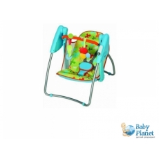 Укачивающий центр  Bebe Confort Happyswing Toybar Smilingplane (голубой с зеленым)