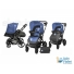Универсальная коляска 2 в 1 Bertoni Modena Grey&Blue Babies (серая с синим)