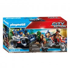 Игровой набор Полицейский внедорожник с угонщиком драгоценностей, Playmobil