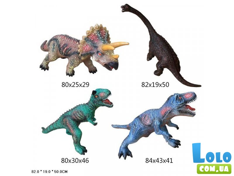 Фигурка резиновая Динозавр (в ассортименте)