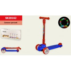 Самокат четырехколесный Scooter (сине-красный)