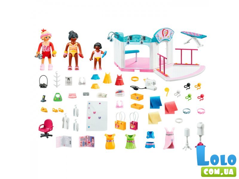 Игровой набор Модная студия дизайна, Playmobil (70590), 132 дет.