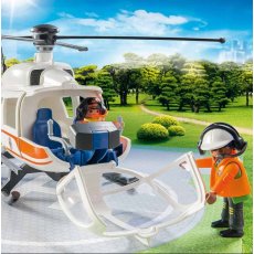 Конструктор Спасательный вертолет, Playmobil (70048), 38 дет.