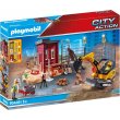 Конструктор Мини-экскаватор со строительной секцией Playmobil (70443), 117 дет.