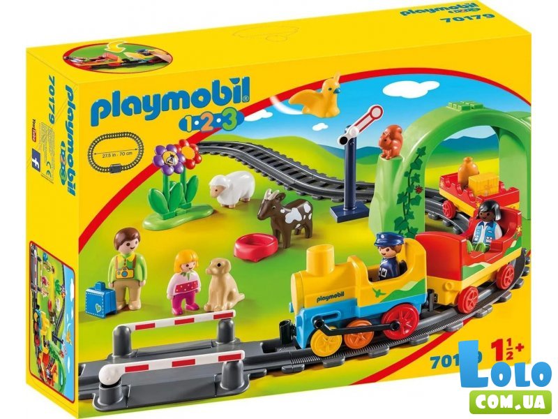 Конструктор Моя первая железная дорога, Playmobil (70179), 31 дет.