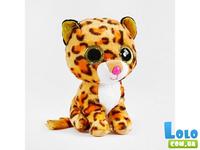 Мягкая игрушка глазастик Леопард, 22 см
