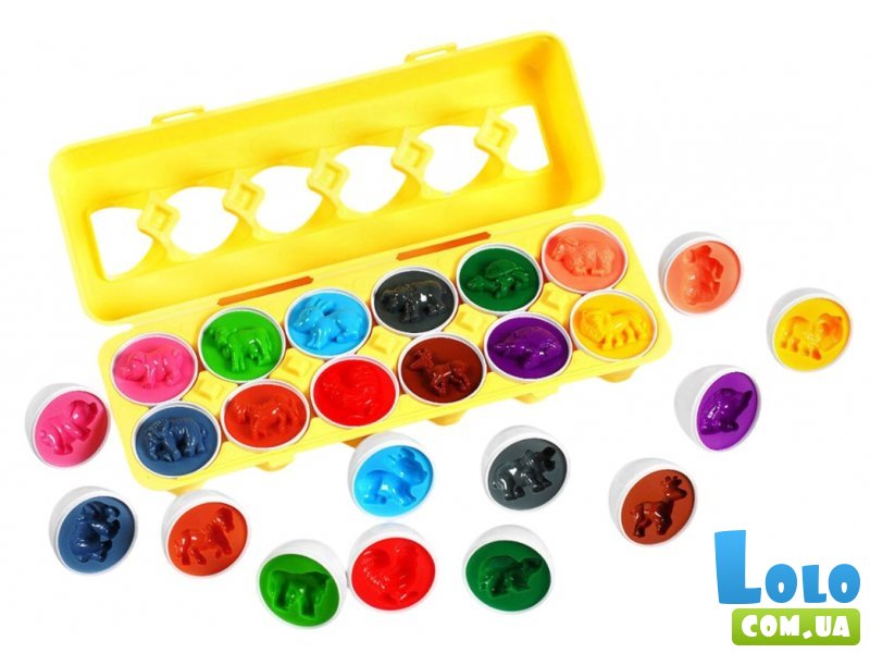 3D сортер Яичный лоток Зверята, Fun Game