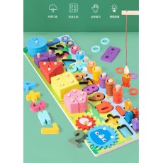Развивающая доска-сортер Магнитная рыбалка
