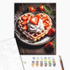 Картина по номерам Сладкий десерт, Brushme (40х50 см)