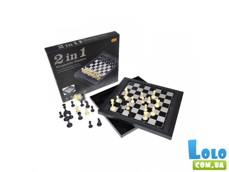 Шахматы магнитные 2 в 1