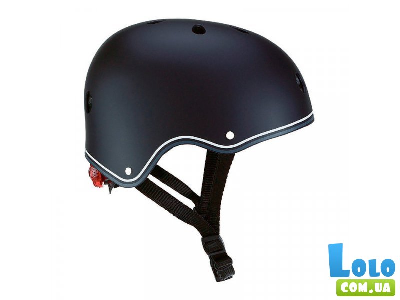Шлем защитный юношеский, GLOBBER, 57-59 см (черный)