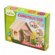 Конструктор деревянный 4 в 1 Загородный дом (900316), 146 дет.