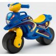 Мотоцикл - толокар с музыкальным рулем Полиция, Doloni Toys (синий)