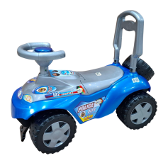 Автомобиль для прогулок - толокар Дракончик, Orion (синий с белым)