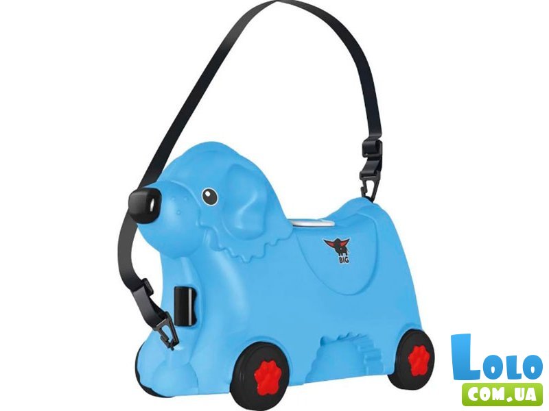 Каталка для малыша Путешествие с отделением для вещей, Simba (голубой)