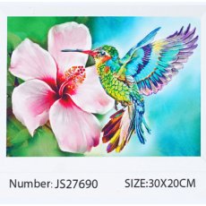 Алмазная мозаика Колибри, TK Group (20х30 см)