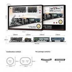 Железная дорога Грузовой поезд, 18 эл.
