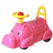 Автомобиль для прогулок - толокар Бегемот, ТехноК (розовый)