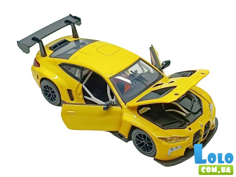 Машина металлическая BMW M4 GT3, Автопром