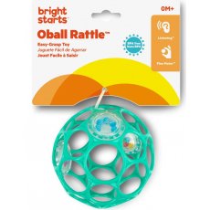 Погремушка Oball Rattle, Bright Starts (голубая)