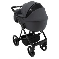 Коляска 2 в 1 Blanc Eco, Adamex (графит)
