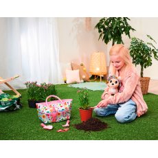Мягкая игрушка Собачка Счастливое садоводство с сумочкой и аксессуарами, Chi Chi Love, 20 см