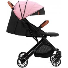 Прогулочная коляска Estelle, MoMi (черно-розовая)