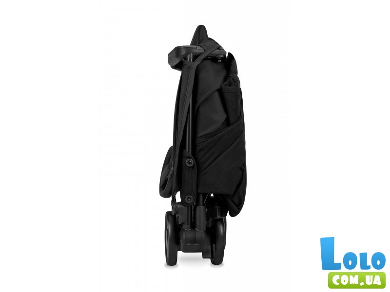Прогулочная коляска Grace с рюкзаком для переноски, MoMi (черная)