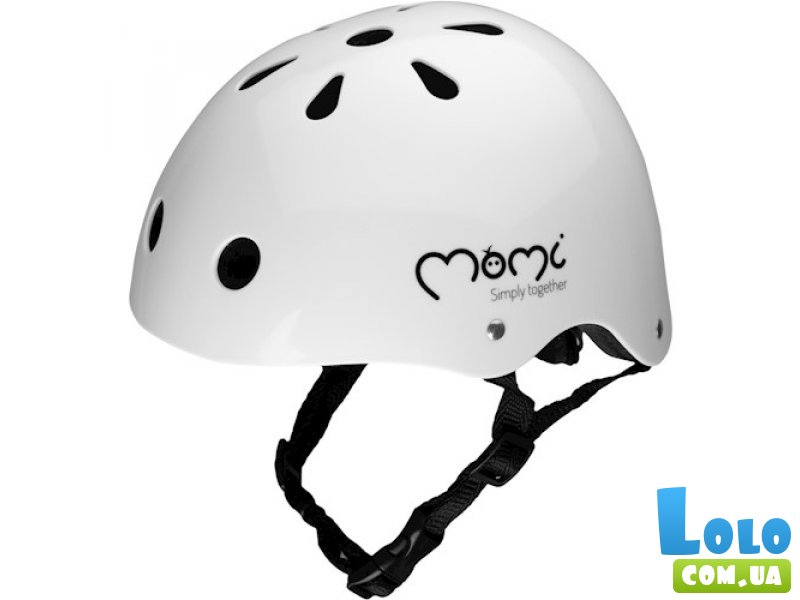 Детский защитный шлем, MoMi Mimi, 47-58 см (white)