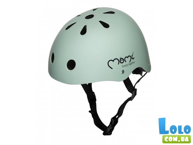 Детский защитный шлем, MoMi Mimi, 47-58 см (mat green)