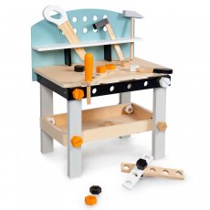 Игровой набор Деревянная мастерская с инструментами, Ecotoys