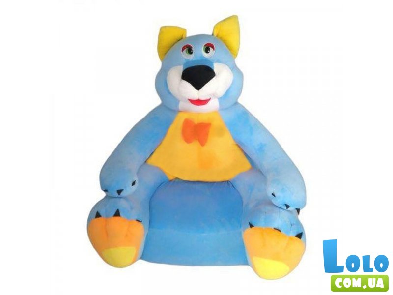 Кресло детское мягкое Кот, 70 см