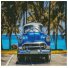 Алмазная мозаика Синий ретро автомобиль, Strateg (50х50 см)
