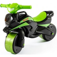 Мотоцикл - толокар, Doloni Toys (черный)
