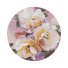 Картина по номерам круглая Белые розы ©Anna Steshenko, Brushme (30 см)