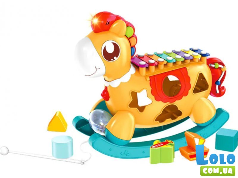 Логика-сортер Лошадка с ксилофоном