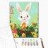 Картина по номерам Счастливый Пасхальный кролик, Brushme (30х40 см)