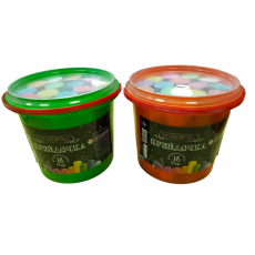 Мелки для рисования в ведре, Danko Toys,16 шт. (в ассортименте)