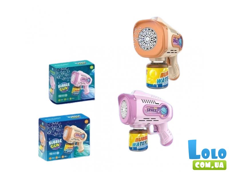Пистолет с мыльными пузырями (в ассортименте)