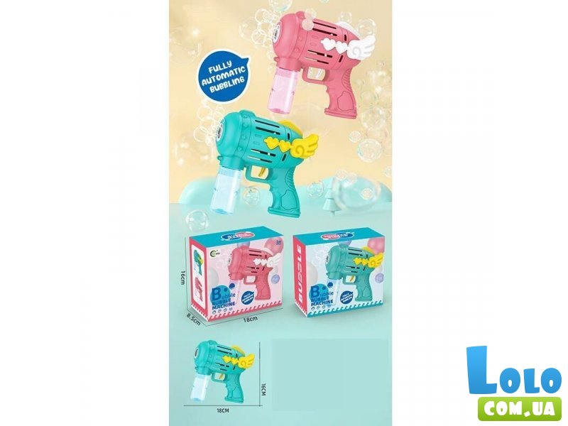 Пистолет с мыльными пузырями (в ассортименте)